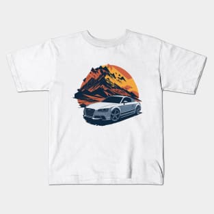 Audi Tt Classic Car Kids T-Shirt